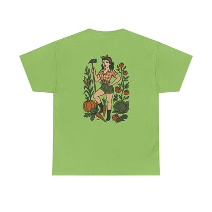 The Plant House 208 Pinup 2 Gardener Unisex Heavy Cotton Tee