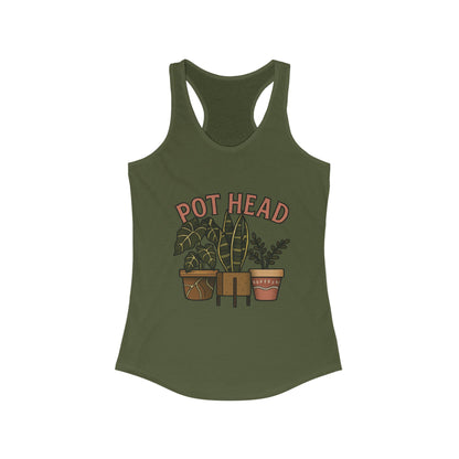 Pothead Racerback Tank Top