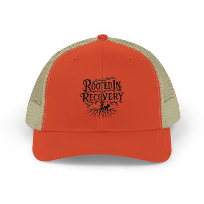 Rooted In Recovery Snapback Trucker Cap