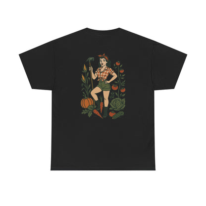 The Plant House 208 Pinup 2 Gardener Unisex Heavy Cotton Tee