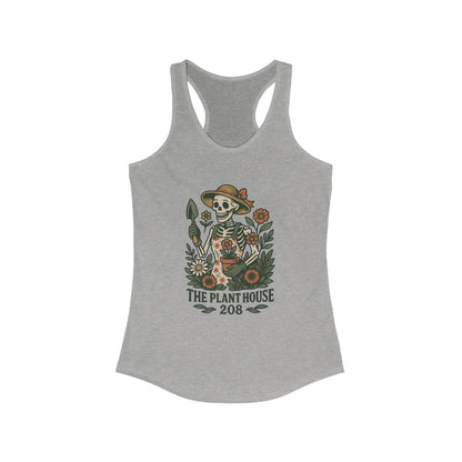 Gardener #2 Racerback Tank Top, Women's Fitness Top, Wellness Apparel, Motivational Workout Tank, Recovery Awareness Clothing