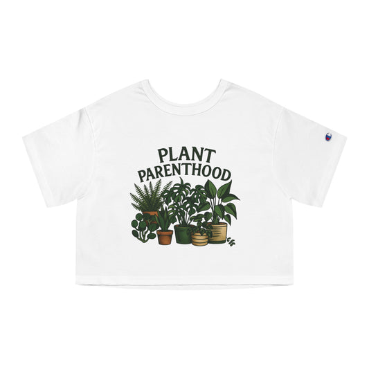 Olant Parenthood 2 The Plant House 208 Cropped T-Shirt