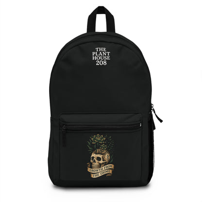 Growth from the Grime Backpack | Stylish Tote for Plant Lovers, Recovery Gifts, Garden Enthusiasts, Eco-Friendly Shopping