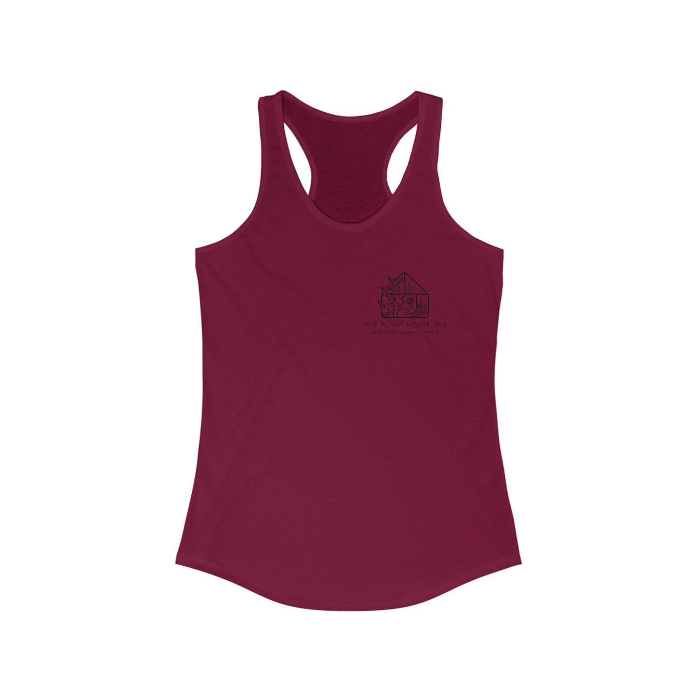 The Plant House 208 Logo Racerback Tank Top
