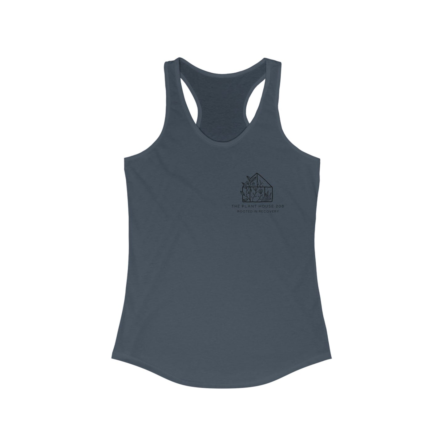 The Plant House 208 Logo Racerback Tank Top