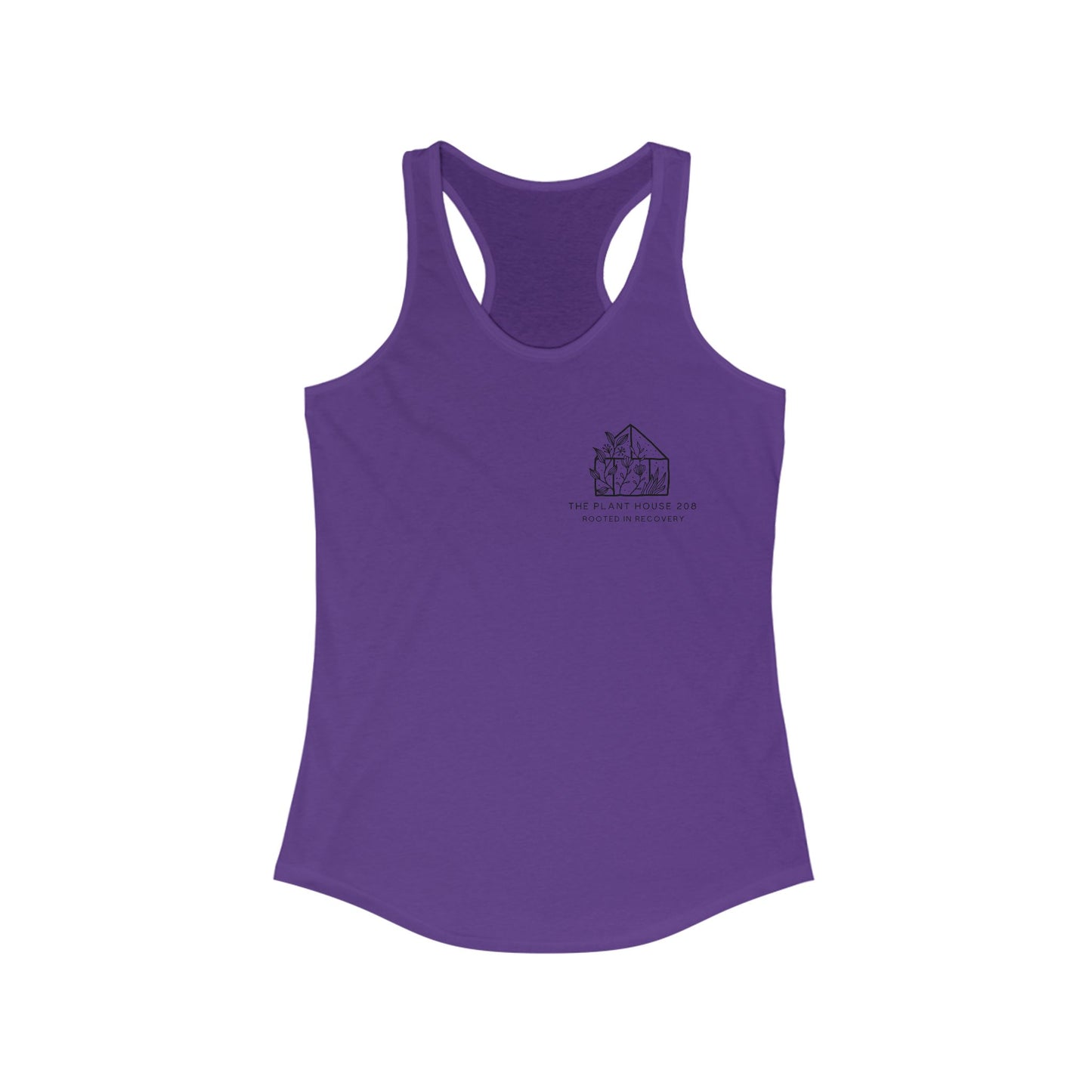 The Plant House 208 Logo Racerback Tank Top