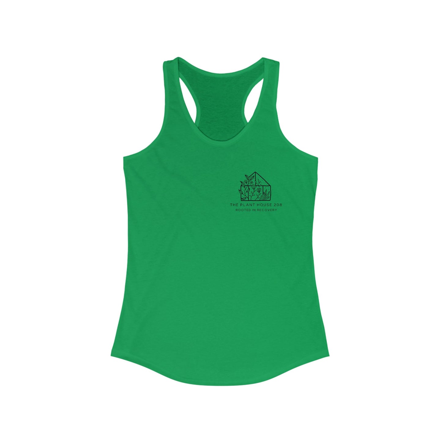 The Plant House 208 Logo Racerback Tank Top