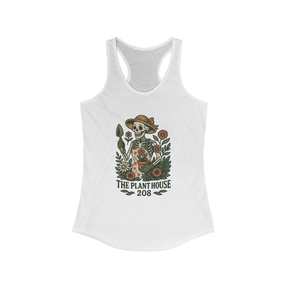 Gardener #2 Racerback Tank Top, Women's Fitness Top, Wellness Apparel, Motivational Workout Tank, Recovery Awareness Clothing