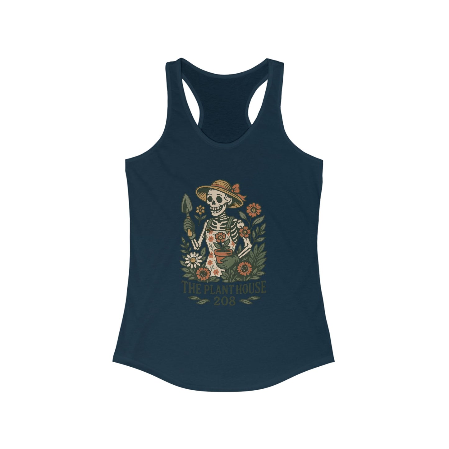 Gardener #2 Racerback Tank Top, Women's Fitness Top, Wellness Apparel, Motivational Workout Tank, Recovery Awareness Clothing