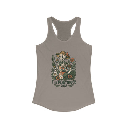 Gardener #2 Racerback Tank Top, Women's Fitness Top, Wellness Apparel, Motivational Workout Tank, Recovery Awareness Clothing