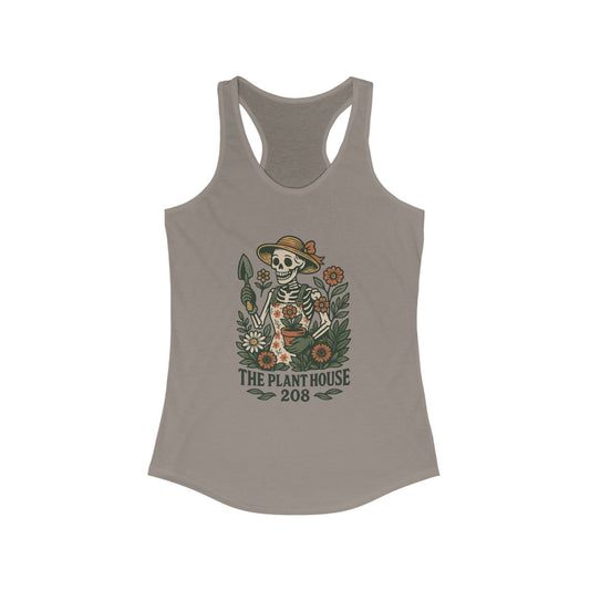 Gardener #2 Racerback Tank Top, Women's Fitness Top, Wellness Apparel, Motivational Workout Tank, Recovery Awareness Clothing