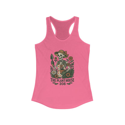 Gardener #2 Racerback Tank Top, Women's Fitness Top, Wellness Apparel, Motivational Workout Tank, Recovery Awareness Clothing