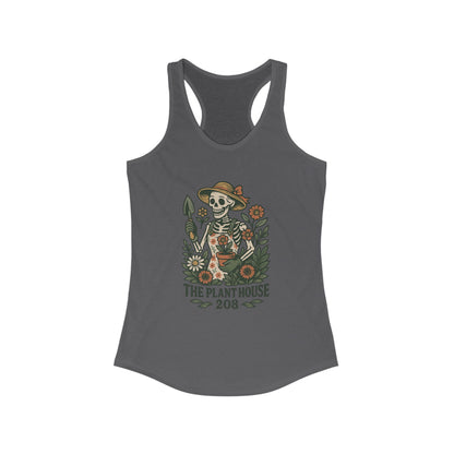 Gardener #2 Racerback Tank Top, Women's Fitness Top, Wellness Apparel, Motivational Workout Tank, Recovery Awareness Clothing