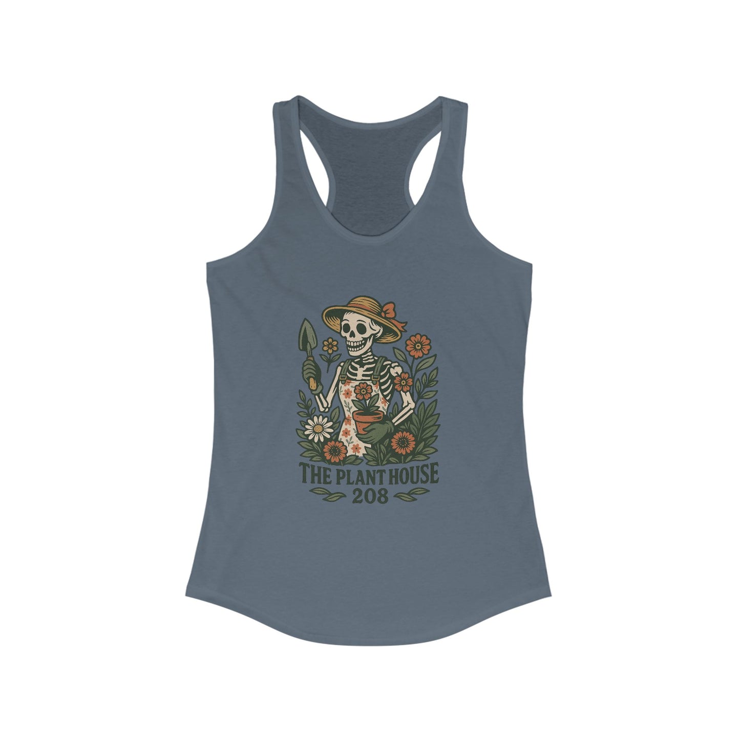 Gardener #2 Racerback Tank Top, Women's Fitness Top, Wellness Apparel, Motivational Workout Tank, Recovery Awareness Clothing