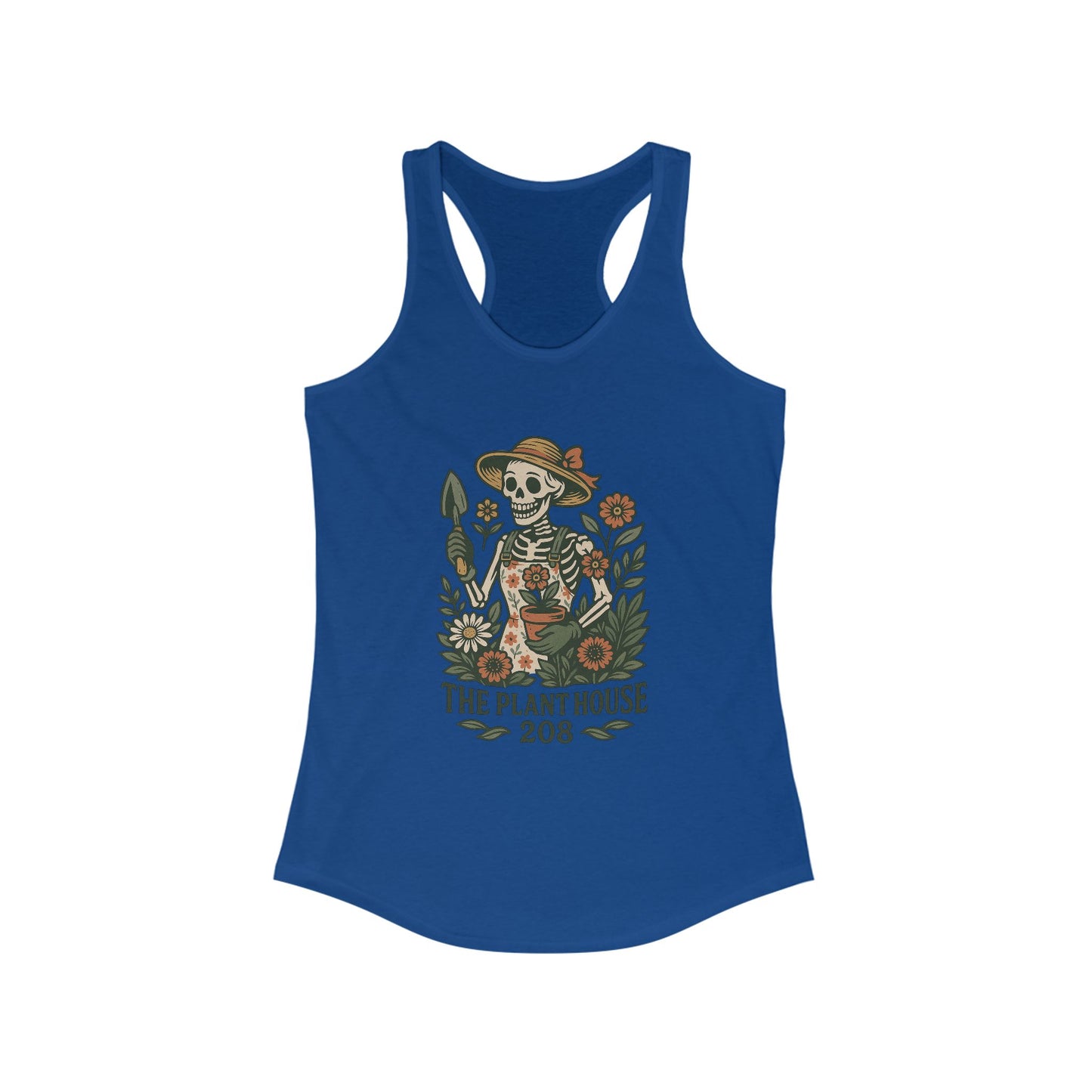 Gardener #2 Racerback Tank Top, Women's Fitness Top, Wellness Apparel, Motivational Workout Tank, Recovery Awareness Clothing