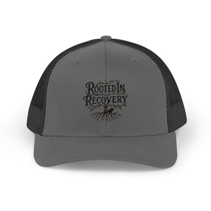 Rooted In Recovery Snapback Trucker Cap