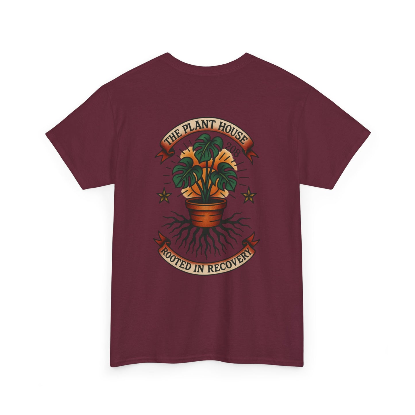 Rooted in Recovery Unisex Heavy Cotton Tee