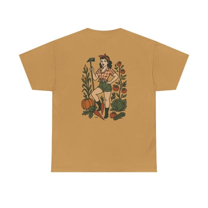 The Plant House 208 Pinup 2 Gardener Unisex Heavy Cotton Tee