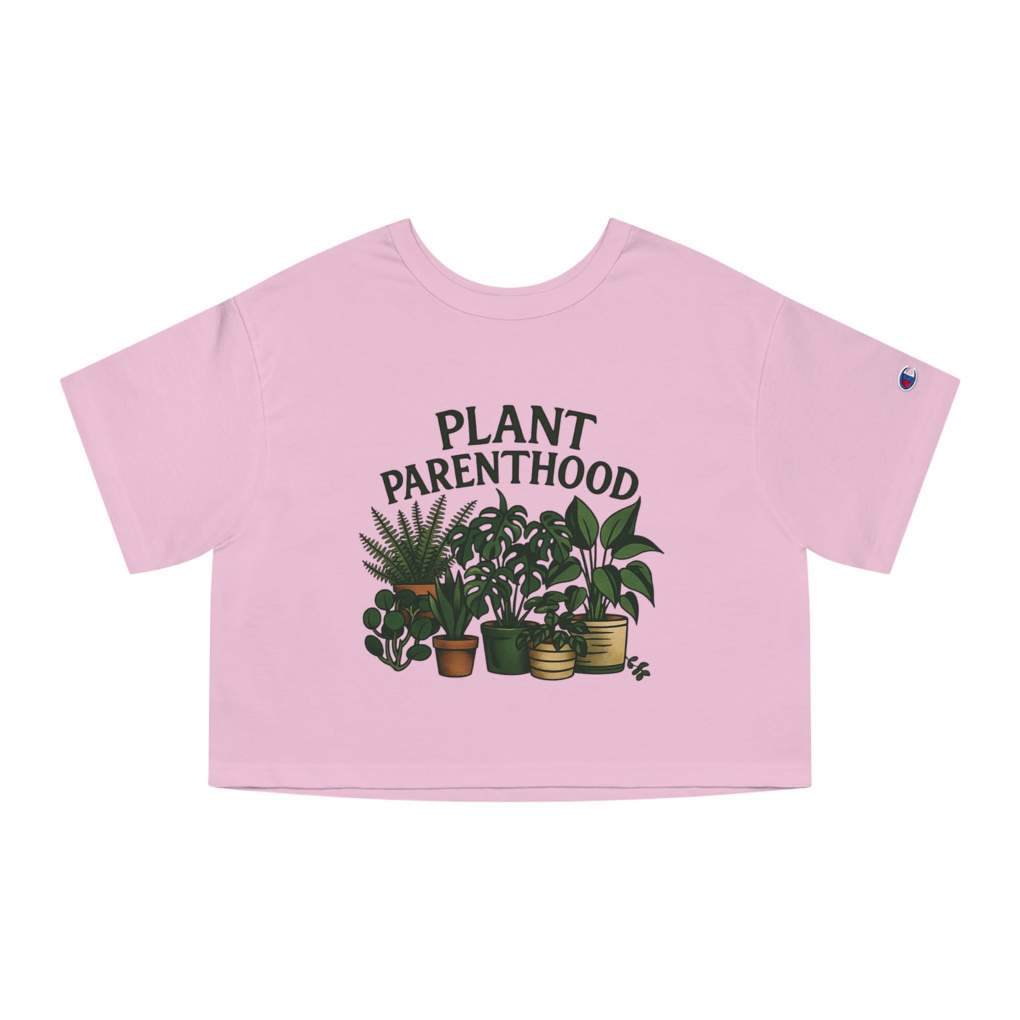 Olant Parenthood 2 The Plant House 208 Cropped T-Shirt