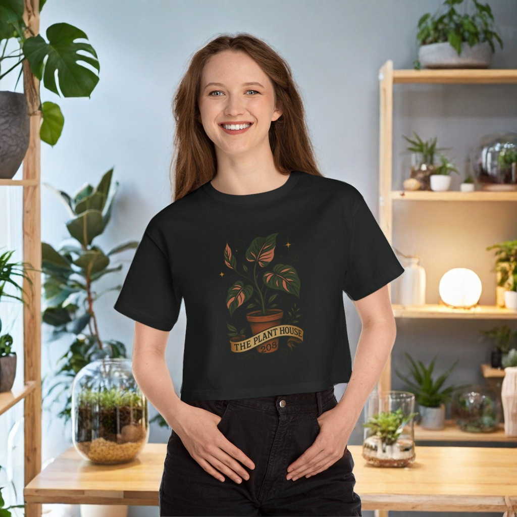 Pink Princess Cropped T-Shirt