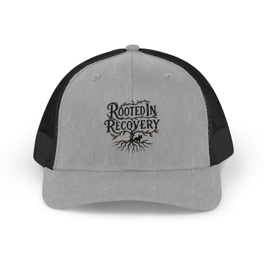 Rooted In Recovery Snapback Trucker Cap