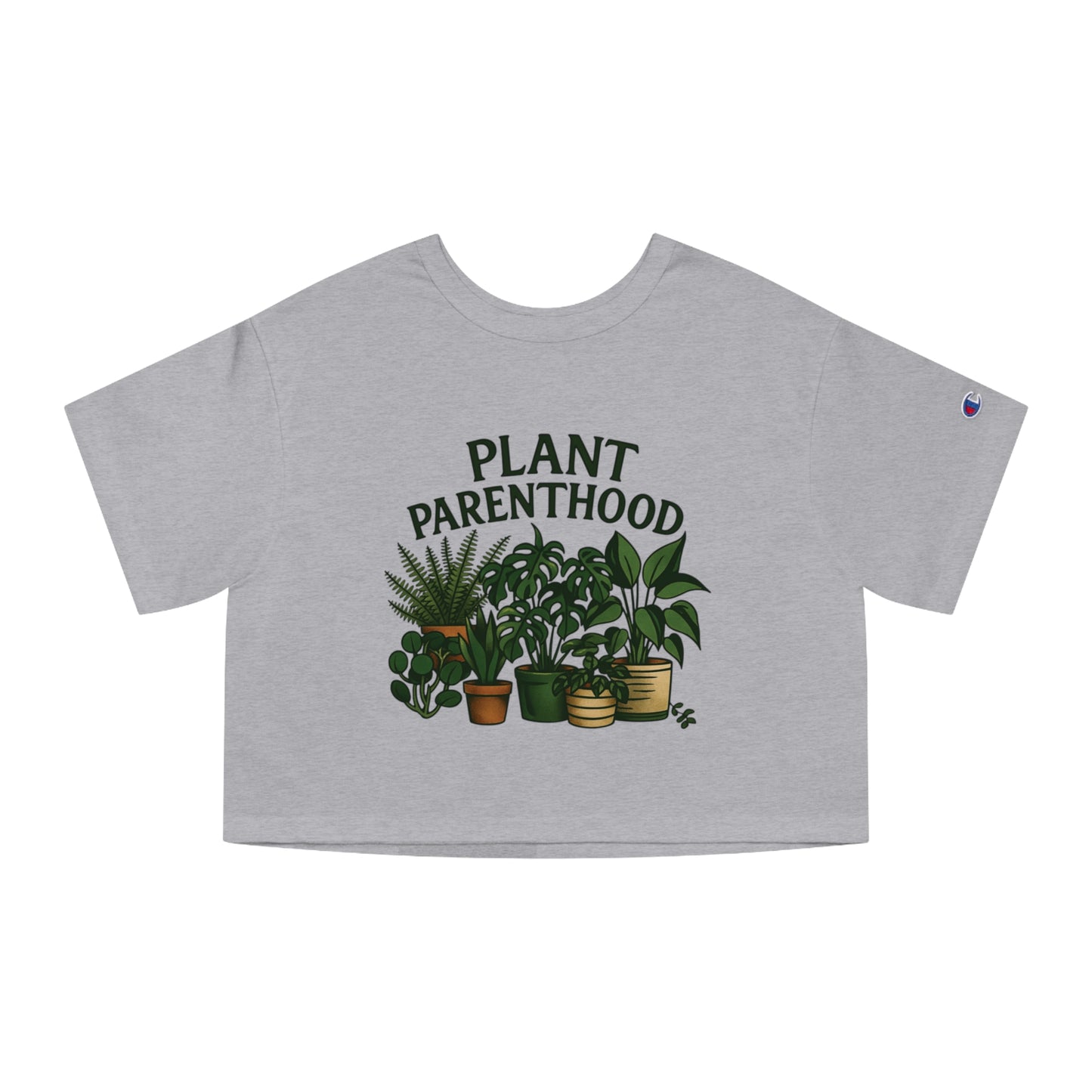 Olant Parenthood 2 The Plant House 208 Cropped T-Shirt