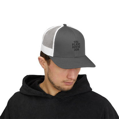 The Plant House 208 Snapback Trucker Cap, Supportive Gift, Mental Health Awareness Hat, Casual Style, Positive Vibes, Recovery Journey