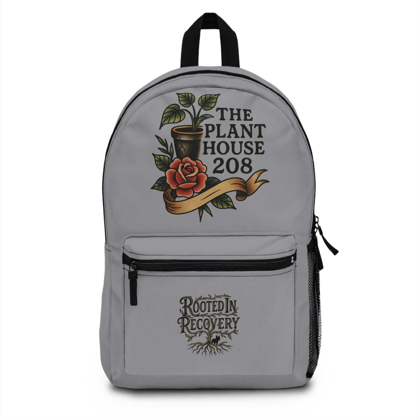 Plant House Recovery Backpack | Stylish Tote for Plant Lovers, Recovery Gifts, Garden Enthusiasts, Eco-Friendly Shopping