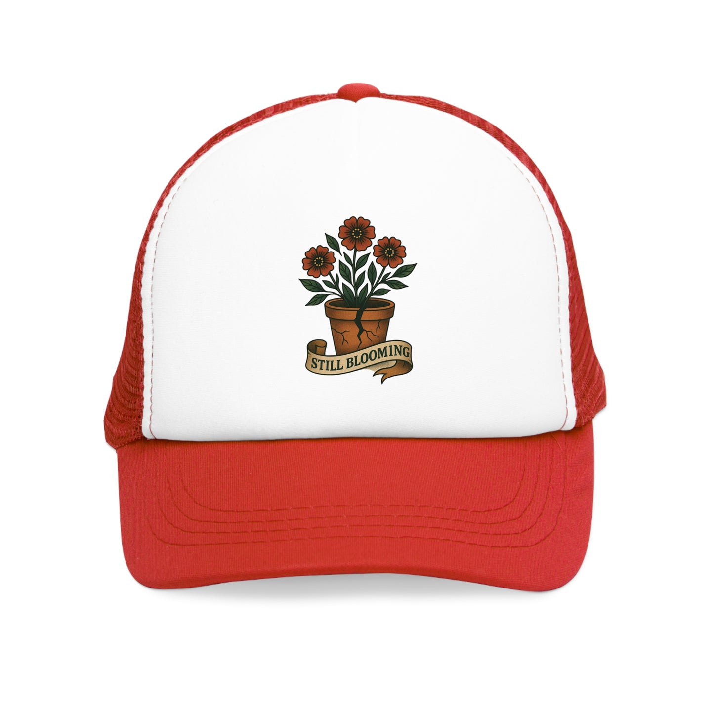 Still Blooming Mesh Cap