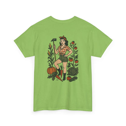 The Plant House 208 Pinup 2 Gardener Unisex Heavy Cotton Tee