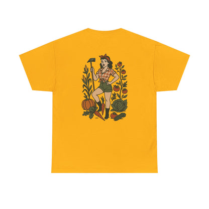 The Plant House 208 Pinup 2 Gardener Unisex Heavy Cotton Tee