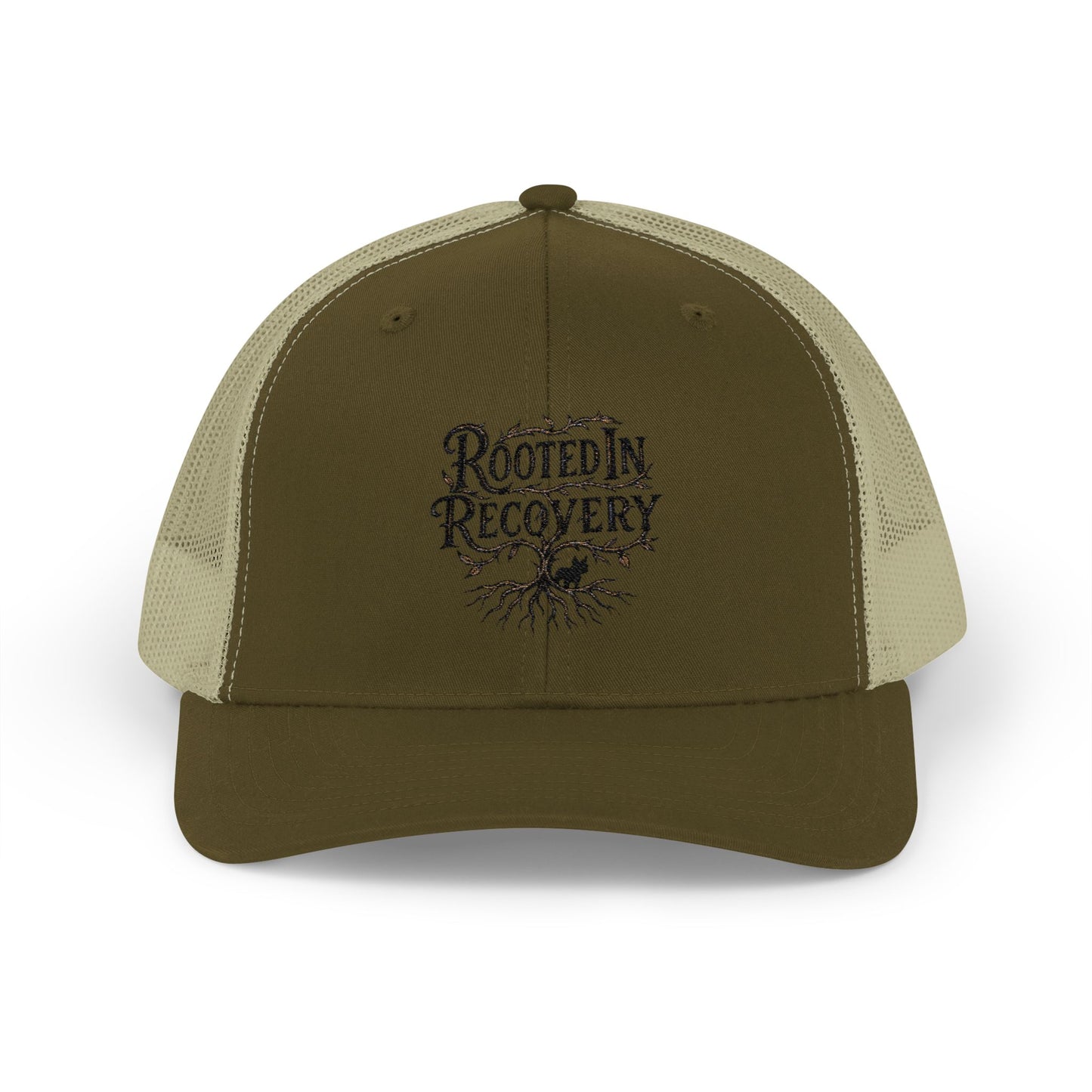 Rooted In Recovery Snapback Trucker Cap