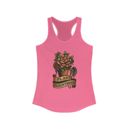 Plant Parenthood Succ. Racerback Tank Top