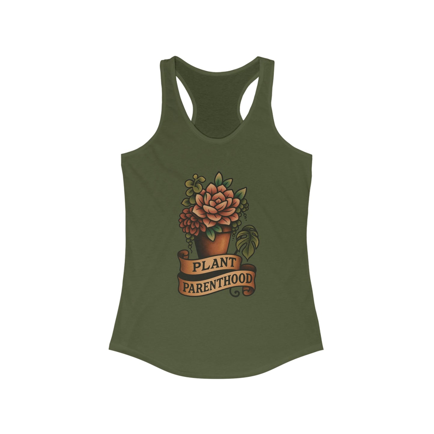 Plant Parenthood Succ. Racerback Tank Top