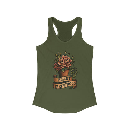 Plant Parenthood Succ. Racerback Tank Top
