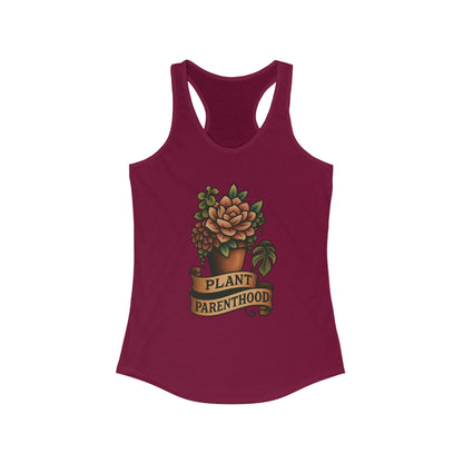 Plant Parenthood Succ. Racerback Tank Top