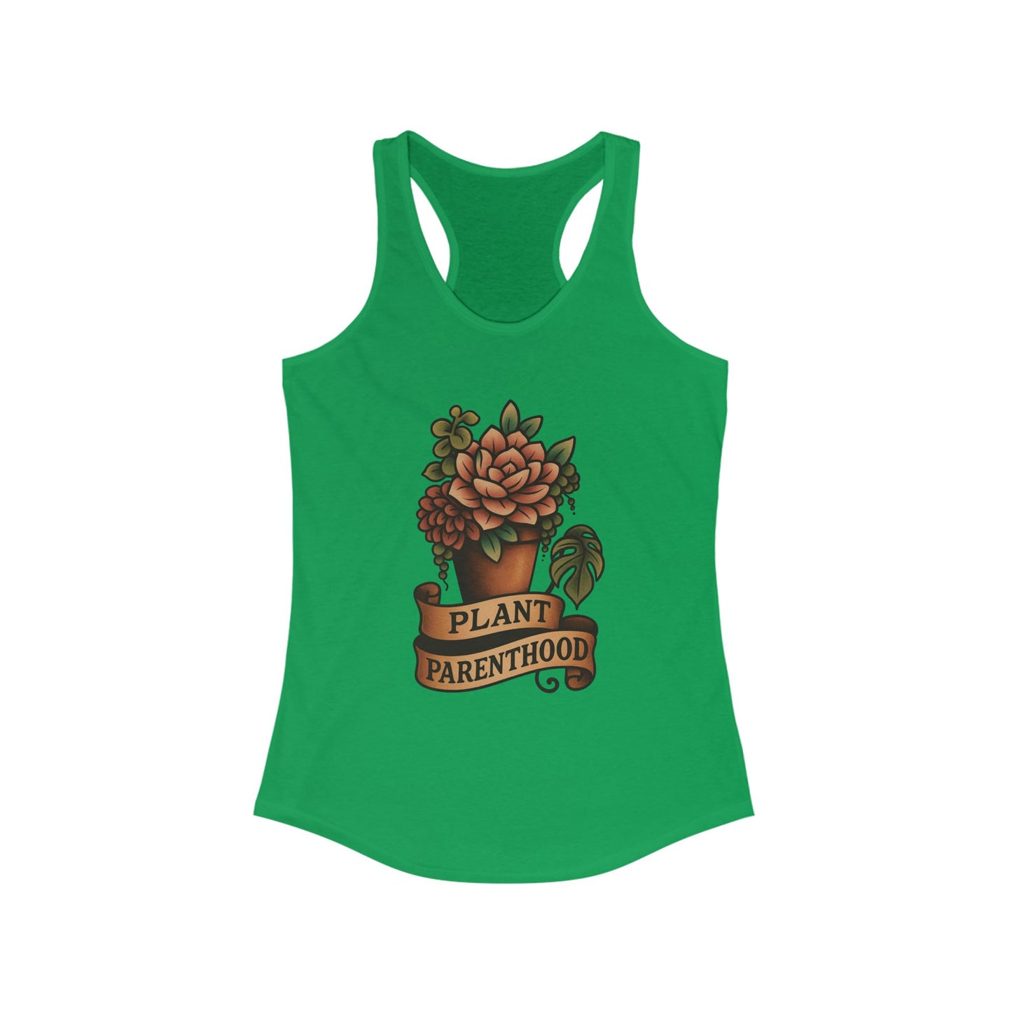 Plant Parenthood Succ. Racerback Tank Top