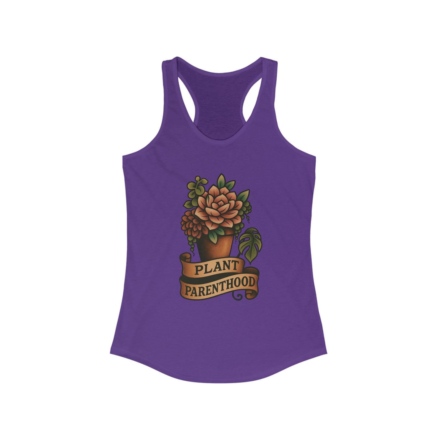 Plant Parenthood Succ. Racerback Tank Top