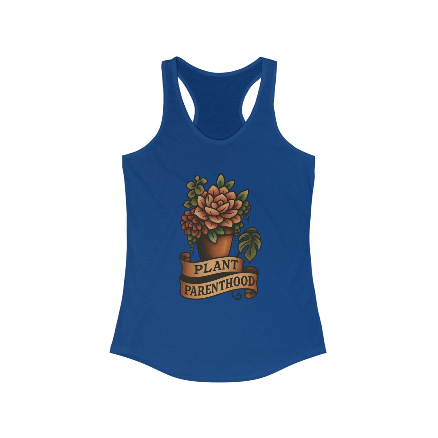 Plant Parenthood Succ. Racerback Tank Top