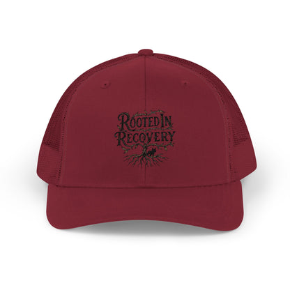 Rooted In Recovery Snapback Trucker Cap