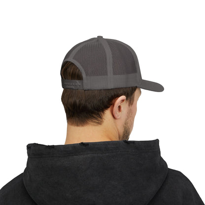 The Plant House 208 Snapback Trucker Cap, Supportive Gift, Mental Health Awareness Hat, Casual Style, Positive Vibes, Recovery Journey