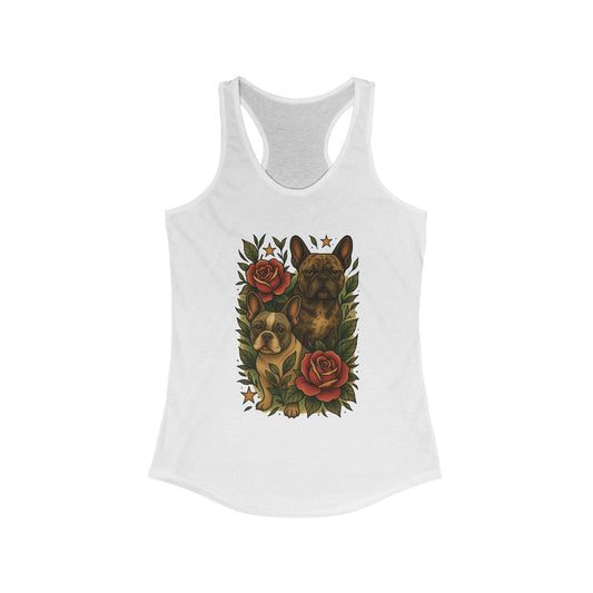 Mac & Mia Racerback Tank Top, Women's Fitness Top, Wellness Apparel, Motivational Workout Tank, Recovery Awareness Clothing