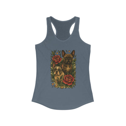 Mac & Mia Racerback Tank Top, Women's Fitness Top, Wellness Apparel, Motivational Workout Tank, Recovery Awareness Clothing