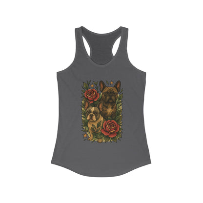 Mac & Mia Racerback Tank Top, Women's Fitness Top, Wellness Apparel, Motivational Workout Tank, Recovery Awareness Clothing