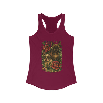Mac & Mia Racerback Tank Top, Women's Fitness Top, Wellness Apparel, Motivational Workout Tank, Recovery Awareness Clothing