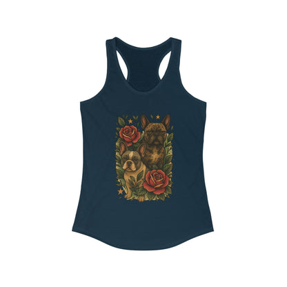 Mac & Mia Racerback Tank Top, Women's Fitness Top, Wellness Apparel, Motivational Workout Tank, Recovery Awareness Clothing