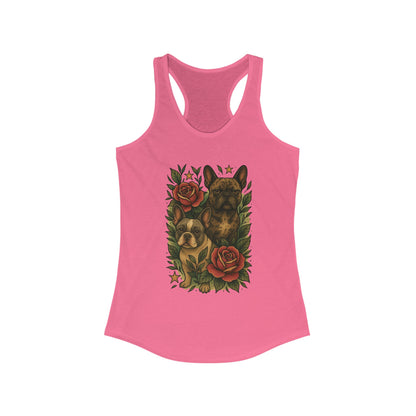 Mac & Mia Racerback Tank Top, Women's Fitness Top, Wellness Apparel, Motivational Workout Tank, Recovery Awareness Clothing