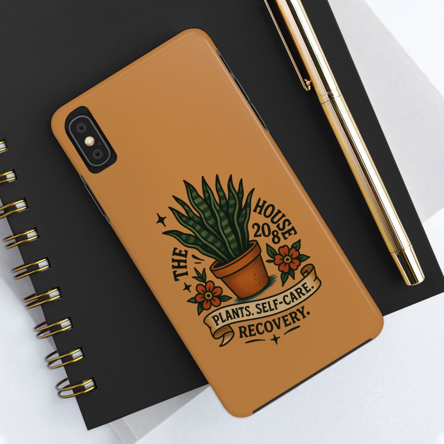 The Plant House 208 “Rooted in Recovery” Tough Phone Case