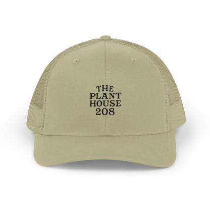 The Plant House 208 Snapback Trucker Cap, Supportive Gift, Mental Health Awareness Hat, Casual Style, Positive Vibes, Recovery Journey