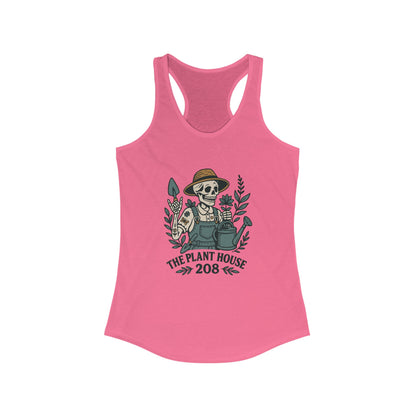 Gardener Racerback Tank Top, Women's Fitness Top, Wellness Apparel, Motivational Workout Tank, Recovery Awareness Clothing
